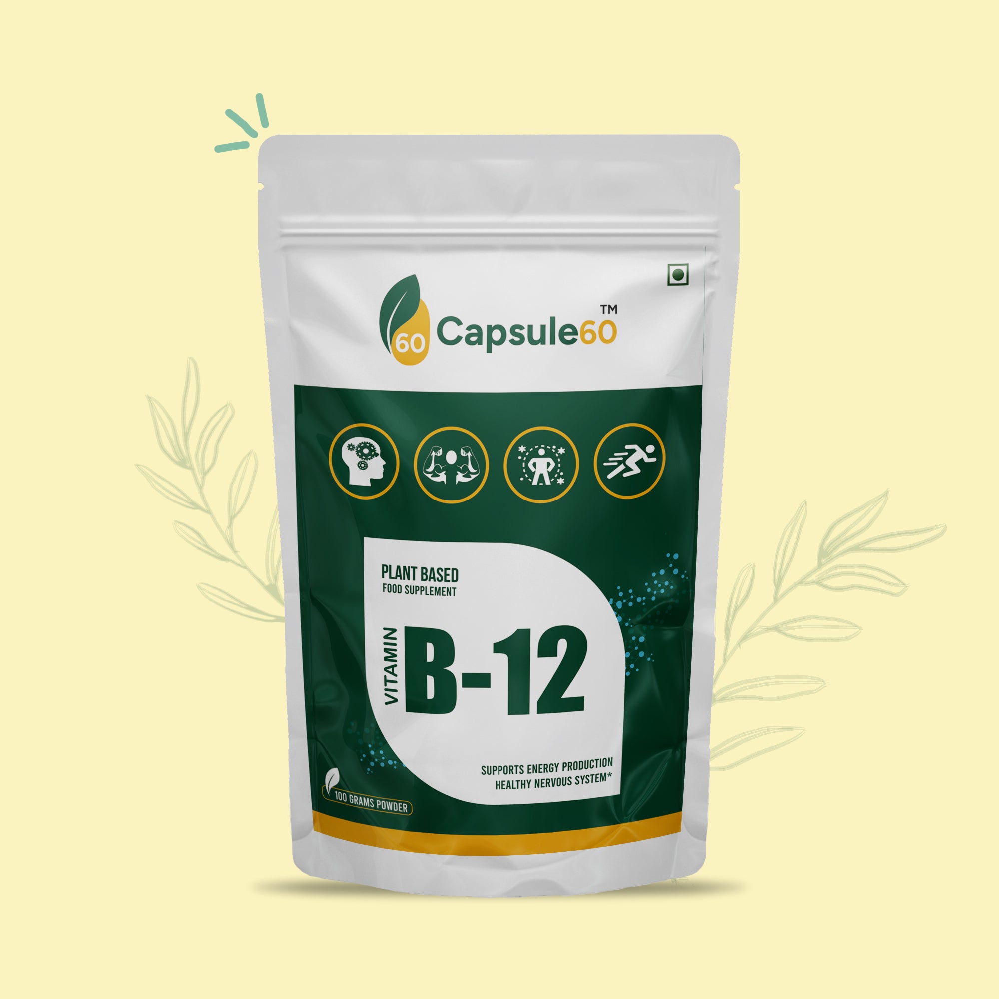 आयुर्वेदिक विटामिन बी12 पाउडर