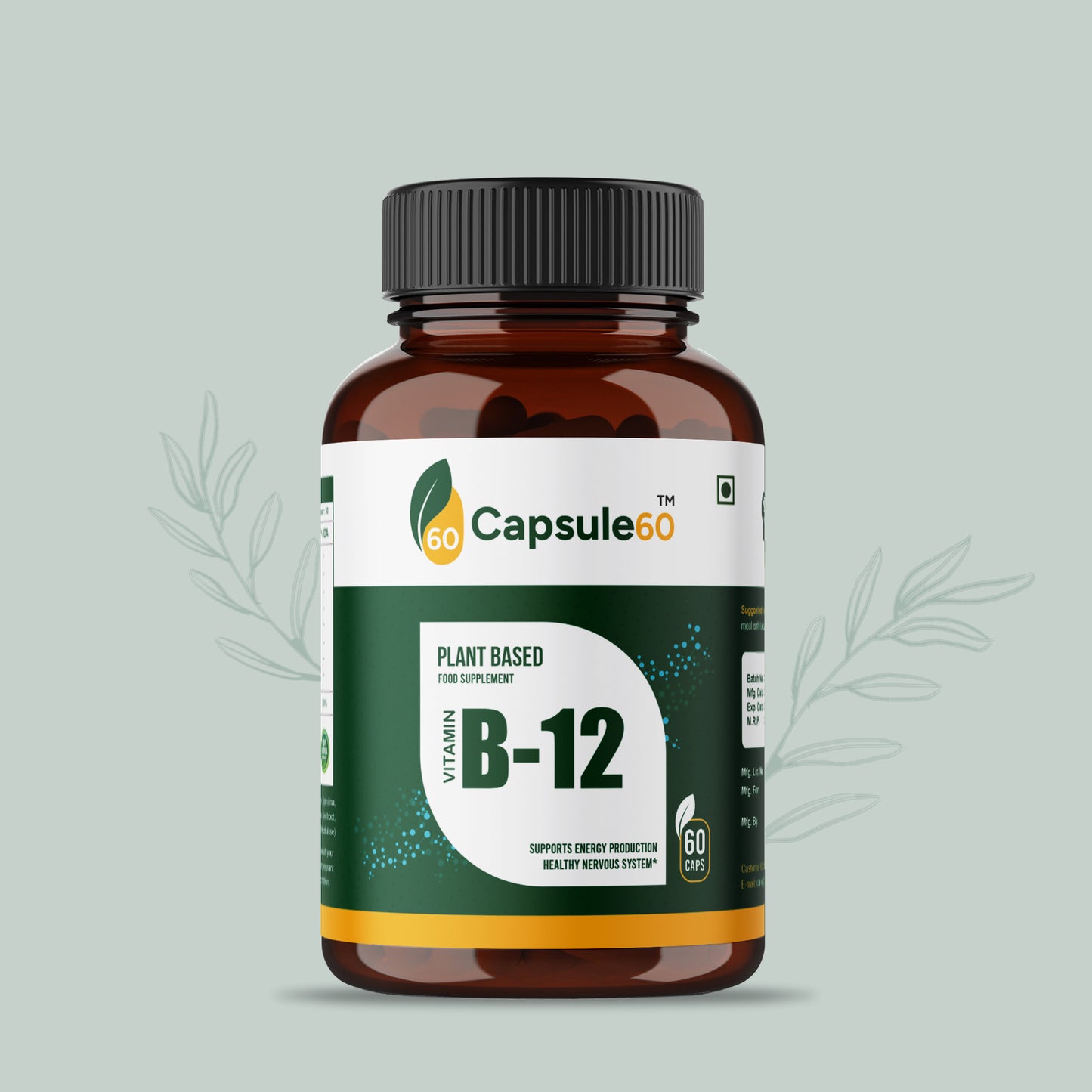 Plant-Based Vitamin B12 Capsules