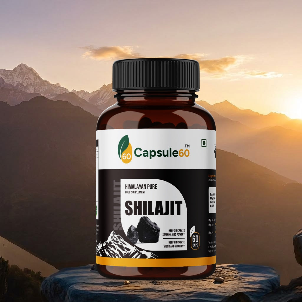 Shilajit Capsules for Strength & Power – Pure Himalayan Extract