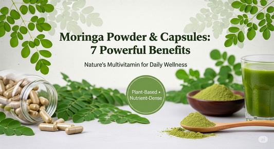 🌿 The Green Elixir: Unlocking the Power of Moringa Powder