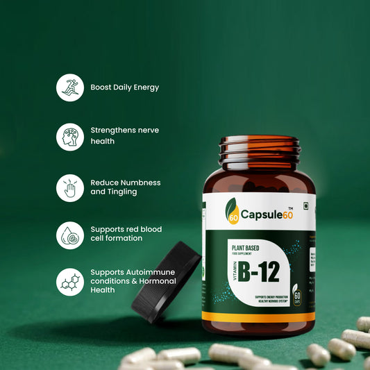 Plant-Based Vitamin B12 Capsules