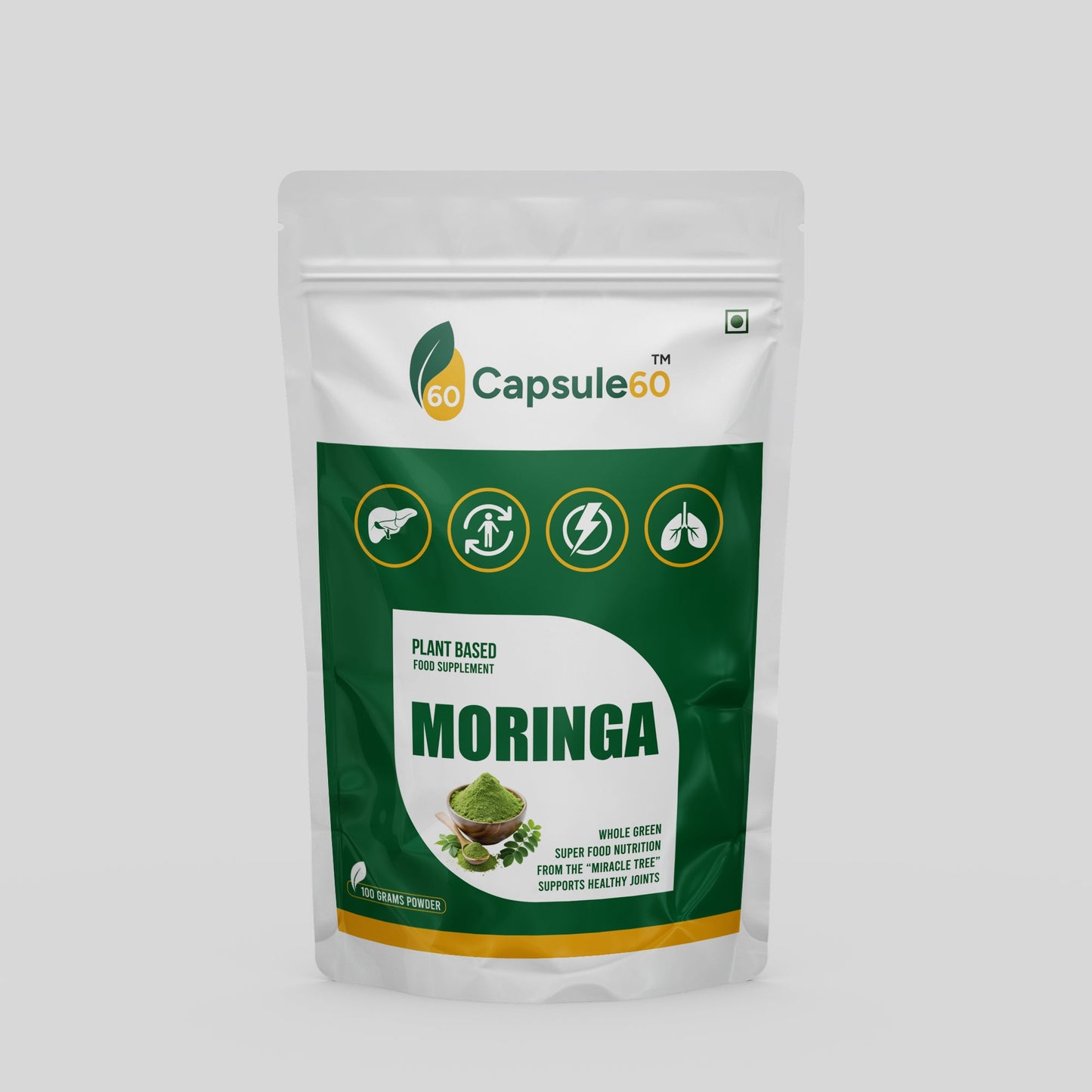 Moringa Powder – Organic Energy & Immunity Booster