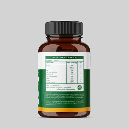 Moringa Capsules – Organic Energy & Immunity Booster