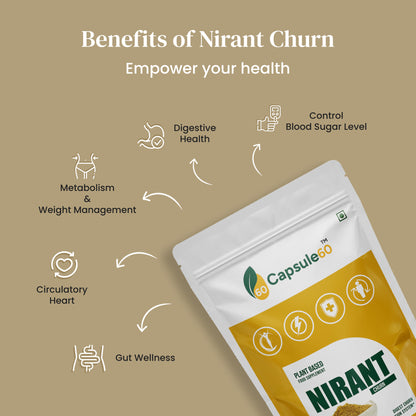 Nirant Churn Powder – Ayurvedic Digestive & Weight Support | 100% Natural